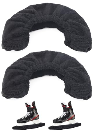 TEKONDA 2 Stück Kufenschoner Schlittschuhe Schlittschuhschoner Schlittschuhe Zubehör Wasserdichtes Schlittschuh Schlittschuhe Schoner für Damen Herren Kinder Schlittschuhe und Eislaufschuhe