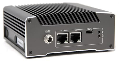 Protectli Vault V1210-2 Port, Micro Périphérique/Mini PC - Intel N5105, 2X 2.5G NICs, 4GB LPDDR RAM sur carte mère, 32GB eMMC sur carte mère