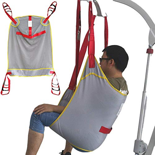 GUHPZA Patient-Assisted Walking Straps Special Spreaders For Lifts, Divided Leg Sling, Moving Assist Hoist Gait Belt Harness Adjusted Heights Device, For People With Reduced Mobility,A (,A