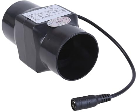 KJDKNC Ventilador extractor de aire de 12 V, bajo ruido, canal en línea, hidroponía, ventilador extractor para la ventilación de baños salas de crecimiento