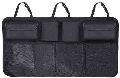 WWITH Kofferraum Organizer für Opel Adam/Agila/Ampera/Astra/Corsa/Insignia/Karl/Signum/Vectra, Wasserdicht Kofferraum Tasche Multi-Compartment Faltbare Aufbewahrungstasche,A