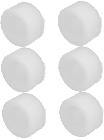 FUNNETOYU Silicone Macaron Mold and Fondant Baking Molds Set, 6pcs Non-Stick Food-Grade Silicone for DIY Cake, Candy, and Soap Making, Home and Party Dessert Supplies