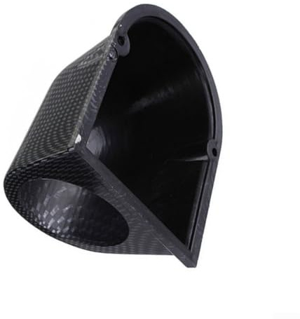 Support de jauge de voiture en fibre de carbone pour montage de tableau de bord à trou unique de 52 mm, conçu pour une fixation sûre des instruments automobiles