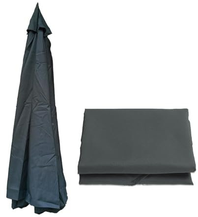 Auvent de rechange pour parasol de terrasse, 2 m, 2,7 m, 3 m – Protection UV pour parasol de jardin, plage, mobilier d'extérieur – Imperméable