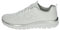 Skechers Women's Graceful Get Connected Sneaker, White Silver, 5 UK