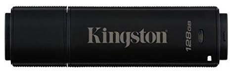 Kingston DataTraveler 4000 G2 (DT4000G2DM/128GB) Unidad Flash USB cifrada 128GB USB 3.0 - Homologación FIPS 140-2 de Nivel 3