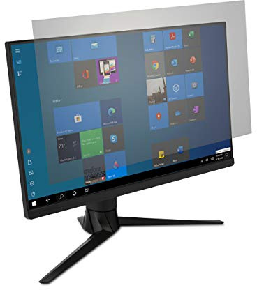 Kensington Blendschutz- und Blaulichtfilter für Monitore 23,8 Zoll, 16:9, Für mehr Bildklarheit, Mit antimikrobieller Beschichtung, Für Entlastung der Augen, Inkl. Reinigungstuch, 627557