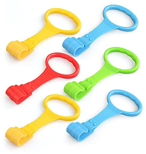LEADSTAR Anelli Box Bambini, 6 Pezzi Recinto per Bambini e Anelli per Culla, Lettino Aiuta i Bambini Maniglie Box Bambini, Maniglie/Accessor Box Bambini Aiuta il Bambino a Imparare a Stare in Piedi