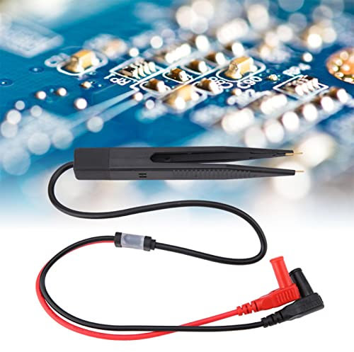 Test Clip Meter, Weiß SMD SMT Chip Kapazität Test Pen Clip für Multimeter Präzisions-Leiterplatten-Leitungsmessung Mikrokapazitätsmessung