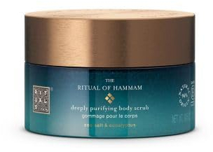RITUALS Scrub Corpo The Ritual of Hammam – Con sale grosso esfoliante e olio di eucalipto rigenerante, esfoliante dall'azione rinvigorente – 300 g