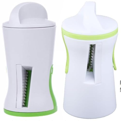 Cortador de verduras en espiral resistente, cortador de acero inoxidable, espiralizador resistente