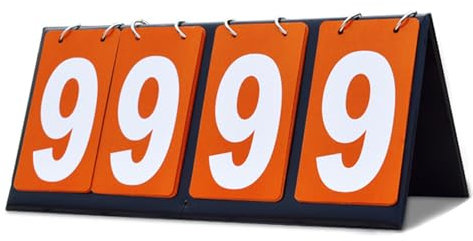 WNXGNHO wasserdichte Score Board Tischplatten Anzeigetafel Erzielte Keeper Keex Flipper Für Basketball Volleyball Tischtennis