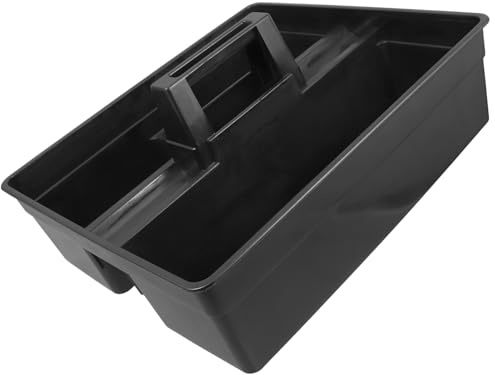 ABOOFAN Portable Plastic Cleaning Caddy with Handle for Organizing Cleaning Supplies and Tools, Multifunctional Design with Large Capacity, for Hotel Housekeeping and Household Use