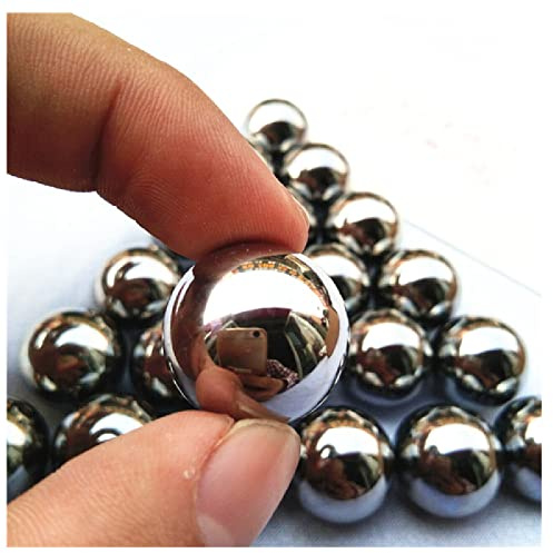 FBANULPEX Bolas de rodamiento de Acero Inoxidable, Bolas de Acero, Bolas de rodamiento, Bola de Acero de rodamiento de Alta precisión G10, Bola de Acero de Tornillo, 100 Piezas(7.0mm)