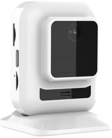 Fangxuee Mini Telecamera di Sorveglianza WiFi e 4G, Telecamera di Sicurezza HD per Interni con Audio Bidirezionale Wireless, Visione Notturna, Rilevamento del Movimento