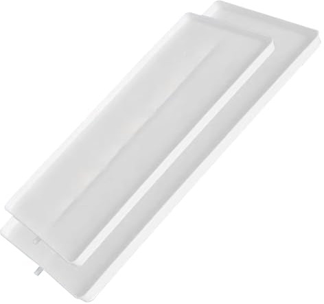 BeiJingYZ Auffangwanne mit Ablauf, Auffangwanne Kunststoff mit 1000 cm Wasserrohr, Universelles Tropfschale-Kit für Fenster-AC(91.5 * 45 * 2.5cm/36 * 14.7 * 1in)