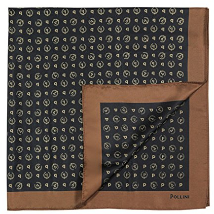 Pollini Foulard 68X68 cm Heritage TE7900PP04Q80 Marrone Taglia Unica