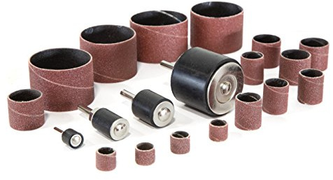 WEN DS164 20-Piece Sanding Drum Kit for Drill Presses and Power Drills