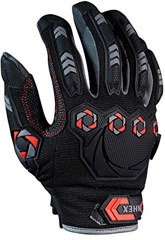 NUOYIYI 1 Paio di Guanti da Lavoro Anti Vibrazione Guanti antivibrazione e Antiurto Meccanica Antiurto Guanti di Sicurezza Traspiranti e Anti-schiacciamento-XL