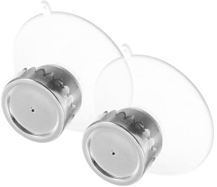 DOITOOL 2 Pcs Magnetic Soap Bar Holder, Self Draining Soap Dish, Magnetic Soap Holder for Shower Wall, Stainless Steel Soap Savers for Bar Soap, Suction Cup Soap Dish for Shower Bathroom Organizer