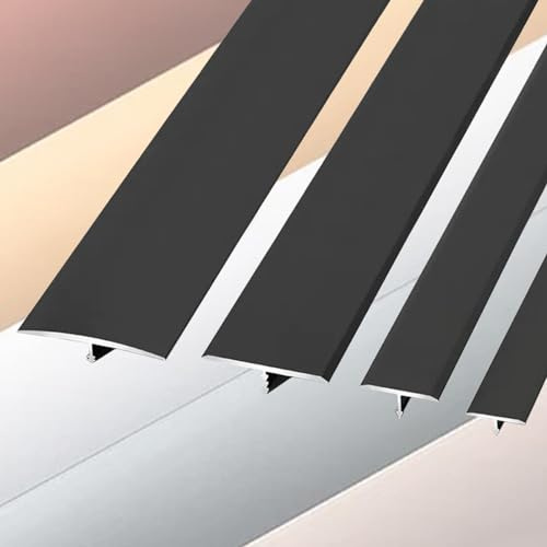 LIYI929GP Bande De Transition en Aluminium, 90cm Barre Seuil Moulure en T, Rampe Moquette/carrelage/entrée/Profilé De Transition De Sol en Vinyle, Bande De Seuil De Porte, Largeur 1,5/2/3,3/4cm