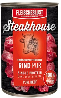 Steakhouse Boîte de bœuf pur (6 x 400 g)