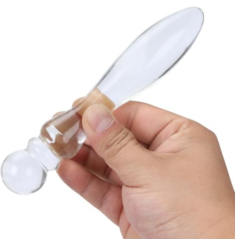 Epichao 6.3 Glass Dildo Crystal Penis Sex Pleasure Wand G-spot Stimulator Women Masturbation Toy