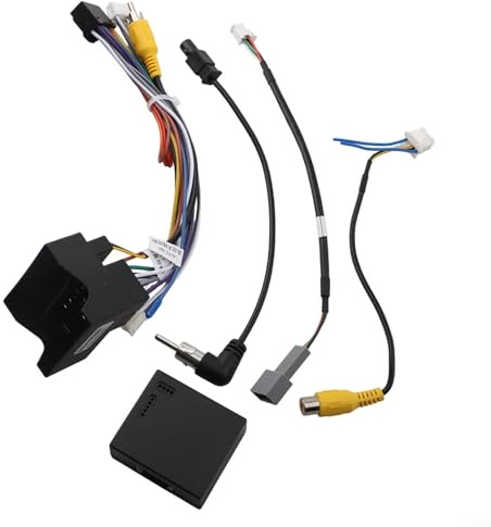 Besshepplo Car Wiring Harness Adapter Power Cable Radio Wiring Harness Canbus Box Decoder Connector For 3008 C3 C4L C5 Car Radio Audio Direct Installation