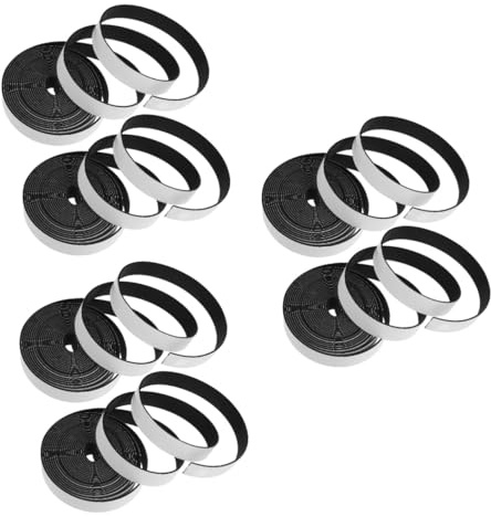 SHINEOFI 3 Series Tira Antisonido Cinta Gruesa A Prueba De Golpes Tira De Sellado De La Puerta Cinta Adhesiva A Prueba De Sonido Autoadhesivo Cinta De Sonido Negro El Plastico 2 Rollos*3