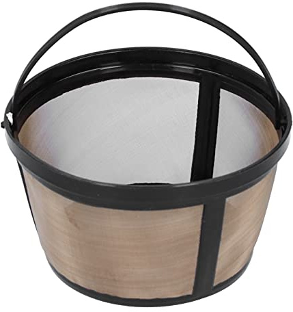 Filtro de Café Reutilizable, Cesta Filtro de Acero Inoxidable para Máquina de Café, Colador para de Goteo, Filtro de Café Ideal para Máquinas