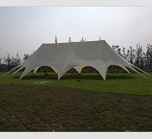 Wedding Event Beach Yard Lawn Pool Patio Party Triple Peak Star Stretch Tent (57x25x16ft.)
