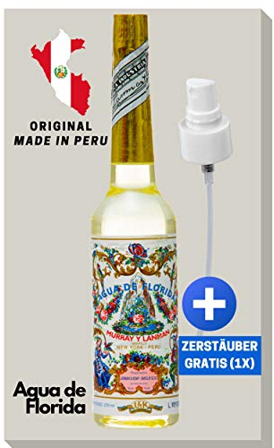 Mi-Tierra 2 in 1 Set Agua de Florida 270 ml Spirit Florida Water + 1 ZERSTÄUBER. Ein Cologne, ein Duft das erfrischend und belebend auf unsere Sinne wirkt.