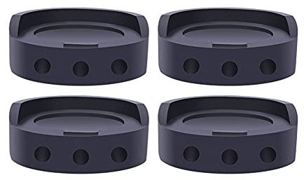 4PCS Universal Anti Vibration Washing Machine Mat Shock Absorber Anti Slip Noise Cancelling Washing Machine Feet for Dryer, Washing Machine, Dishwasher