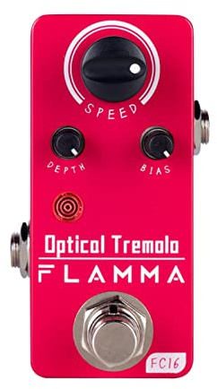 FLAMMA FC16 Optical Tremolo Guitar Effects Pedal Mini Portable True Bypass