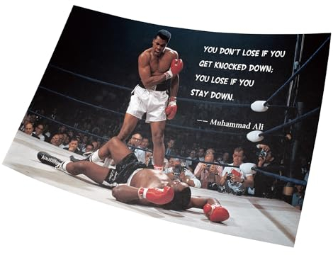 Muhammad Ali Boxing Sonny Liston Poster Größe 15 x 23(38 x 58 cm) Dekorative Rahmenloses Kunst Geschenk