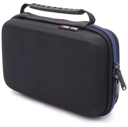 Jlyifan Sac de transport en nylon pour diabétiques - Coque rigide pour bandelettes, médicaments, glucomètre, pilules, stylos, câbles USB, seringues, aiguilles