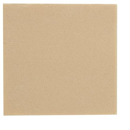 Sovie HORECA Cocktail-Servietten in BRAUN, 2-lagiges Softpoint, 24 x 24 cm, 100 Stück, saugfähig & stabil, edle Papierservietten für Bar, Gastronomie, Events, Café & stilvolle Tischdeko