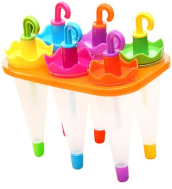 Ciieeo 2sätze Eiscreme Moulds Mit Zellen Wiederverwendbare Formen Für Hausgemachte Eisleckereien Für Familienaktivitäten Farbvariationen