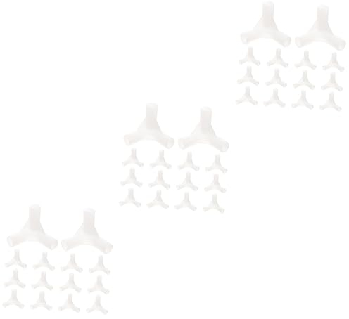 Sosoport 60stücke Wege-zeltverbinder Ersatzteile Für Pavillon Terrassenmarkisen Und Zelte Teiliges Kompakt Und Tragbar Installieren Für Garten Und Freizeit