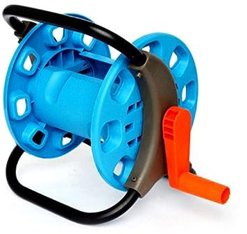 KONTONTY 25m Portable Garden Water Hose Reel Cart Water Storage Holder and Hose Storage Rack for Outdoor Gardening