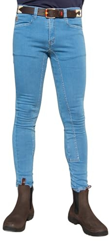 Los Nietos Pantalón Breeche Jeans - Equipamiento para el Caballo | Producto de Guarnicionería para Hípica y Doma | Tradición artesana tamaños