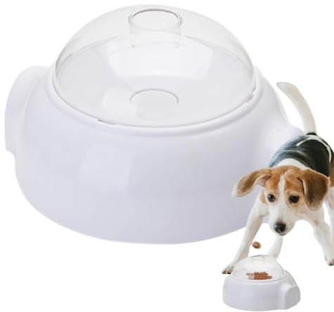 Djowyh Treat Dispenser | Distributeur de friandises pour chien - Jouet interactif - Petite gamelle pour animaux de compagnie pour l'entraînement - Ralentit les ballonnements - Stimulation mentale