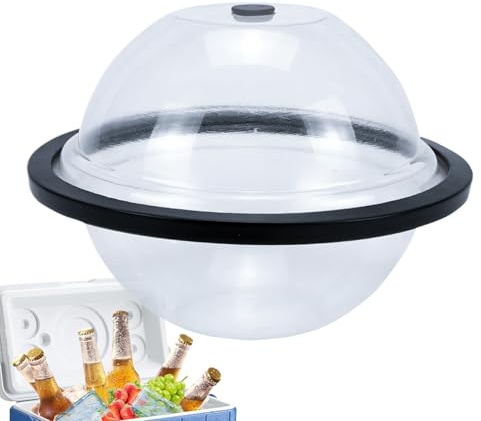 Grand moule de bain de glace, bloc de plongée à froid, moule de congélateur en silicone réutilisable avec conception d'étanchéité, solution de refroidissement par eau, refroidisseur de glace de bain a