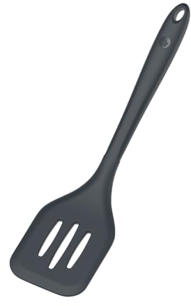 Kochblume Flexwender | Premium-Silikon & BPA frei| Hitzebeständig | Spülmaschinenfest | 30cm | Farbe: anthrazit