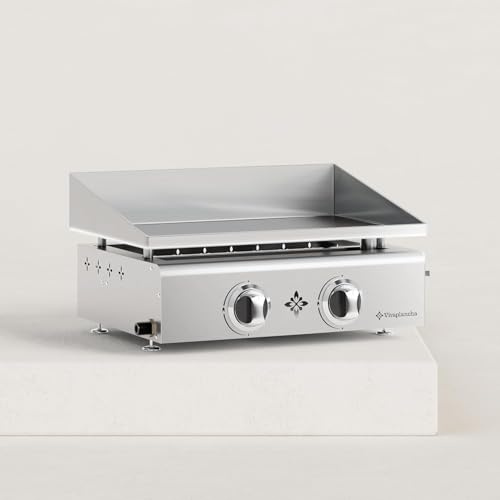 Vivaplancha Gasgrill, Pimientos, Edelstahl, 3 Brenner, 7,5 kW