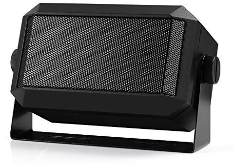 Radioddity Enceintes Externes Haut-parleurs Voitures Car Sound Extérieures Compactes 5 Watt pour Radio CB, Scanners