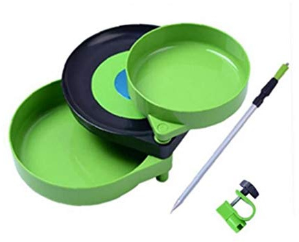 Hotaden Attrezzatura da Pesca Rig Vassoio Esterna Magnetica Mini Pull Bait Vassoio di plastica Bait Piastra Pesca Accessori per la Pesca Magnetica