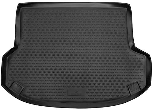 WALSER XTR Kofferraumwanne für Hyundai ix35 2009-Heute, 100% passgenaue Antirutschmatte Auto, Gummimatte Auto, Kofferraum Schutzmatte, Anti Rutsch Matte Gummi, Auto Gummimatten