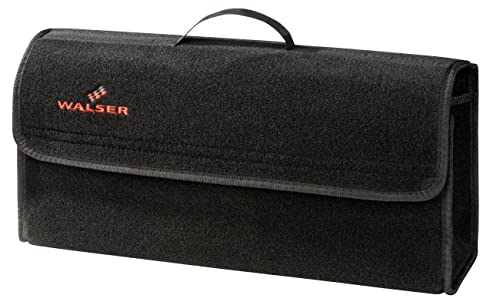 Walser Auto Organizer Toolbag Größe XXL, Kofferraum Organizer, Gadget, Aufbewahrungsbox, Tasche, Zubehör 57x16x21 cm Schwarz