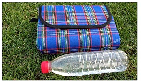 Gemütliche Campingmatratze Falten Camping Matte Outdoor Beach Picknick Lightweig Wasserdichte Schlafende Camping Pad Matte Feuchtigkeitszirküreplaiddecke 150 x 200/180 Campingmatratze 160x180 ( Color